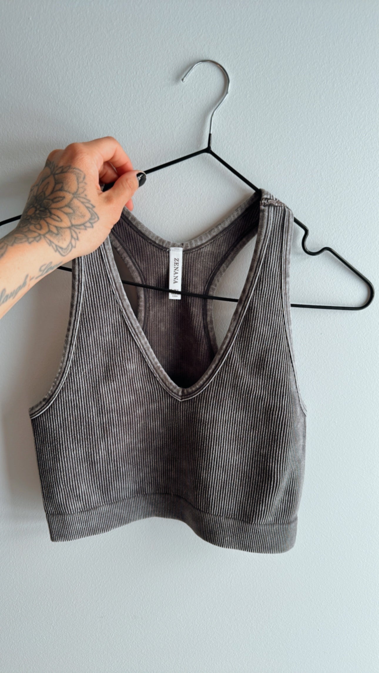 Ribbed Mineral Wash Crop