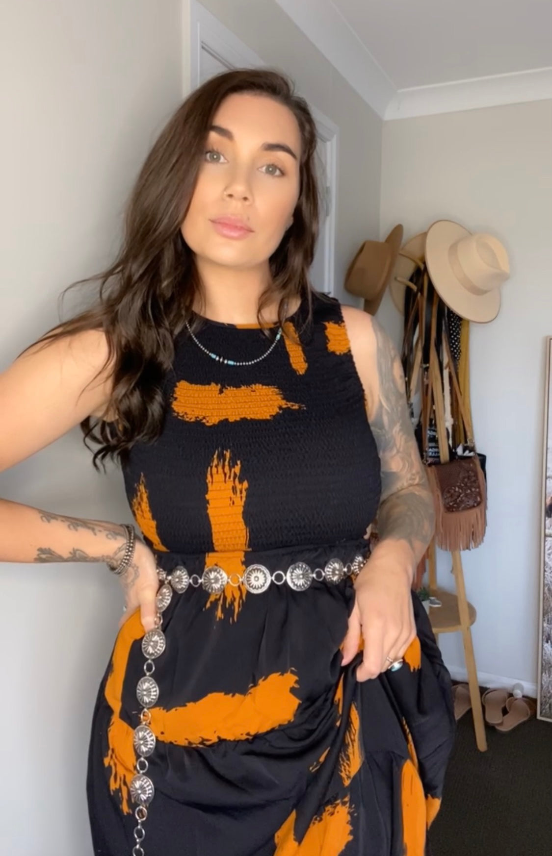 Slit Dress - Midi