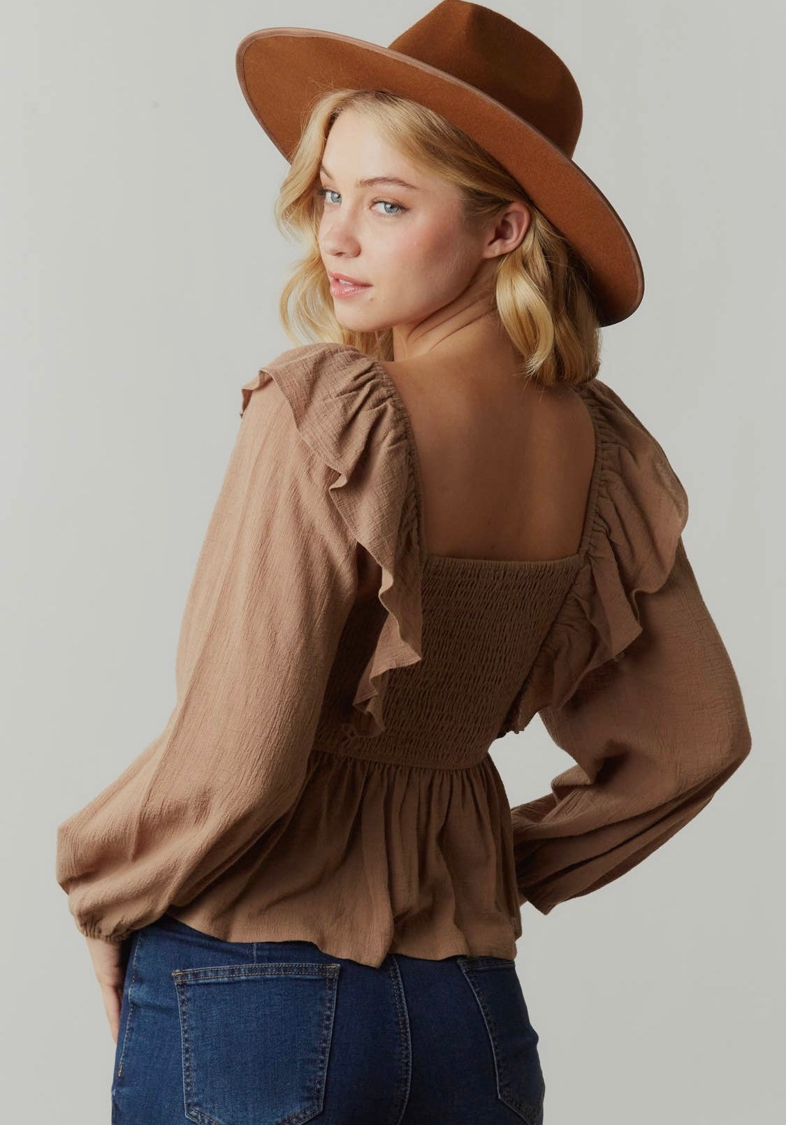 Lucy Top - Mocha