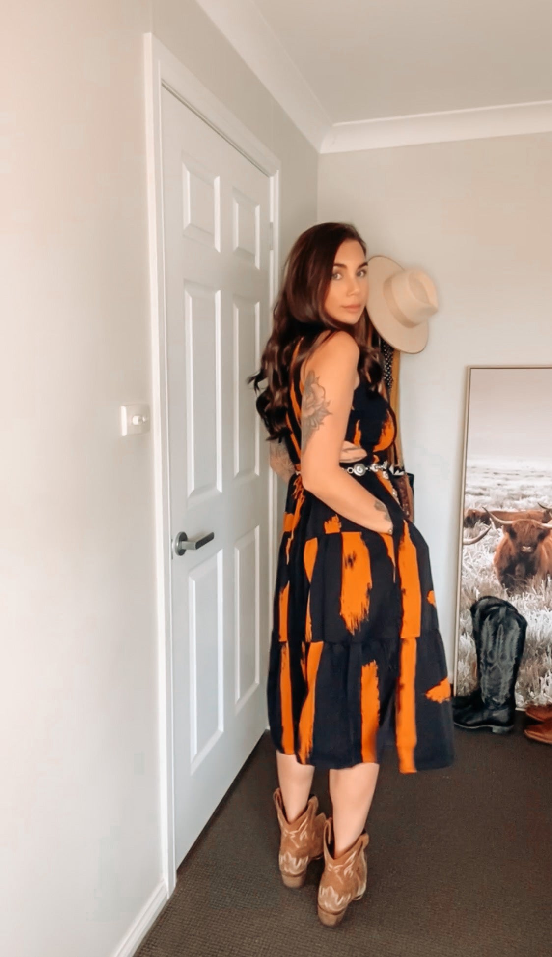 Slit Dress - Midi