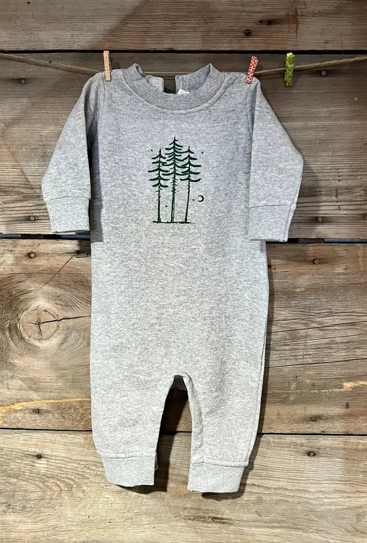 Three trees infant jumpsuit - Grey